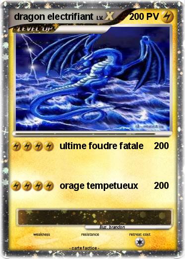 Pokemon dragon electrifiant