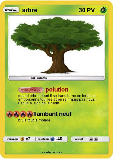 Pokemon arbre