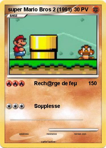 Pokemon super Mario Bros 2 (1991)