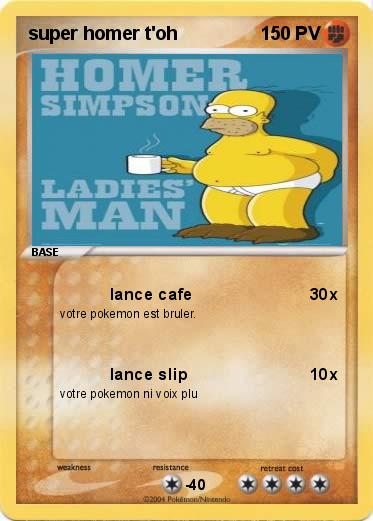 Pokemon super homer t'oh