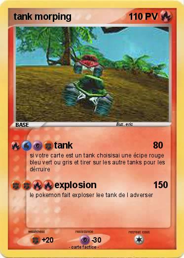 Pokemon tank morping