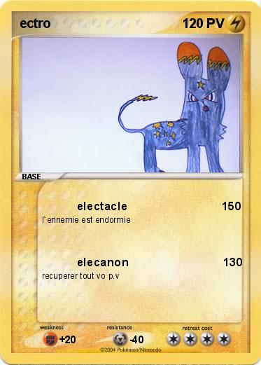Pokemon ectro