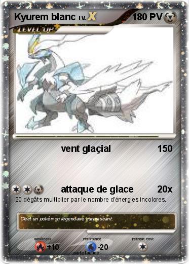 Pokemon Kyurem blanc