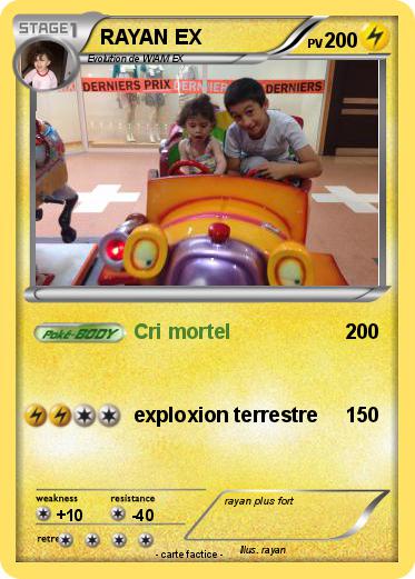 Pokemon RAYAN EX
