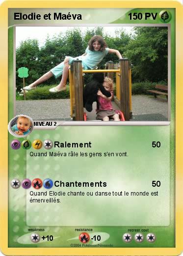 Pokemon Elodie et Maéva