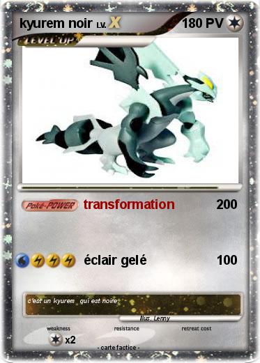Pokemon kyurem noir
