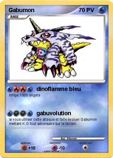 Pokemon Gabumon