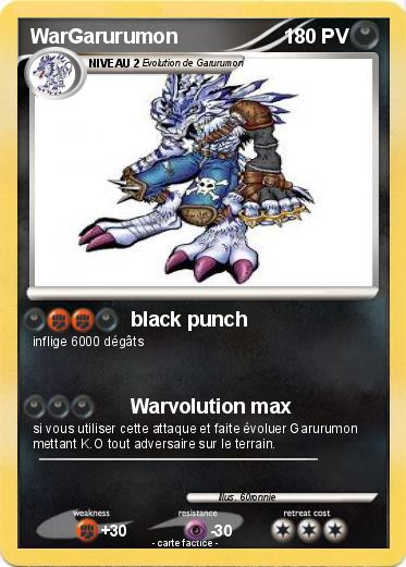 Pokemon WarGarurumon