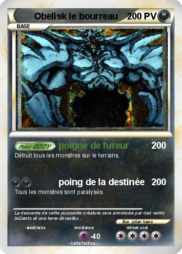 Pokemon Obelisk le bourreau