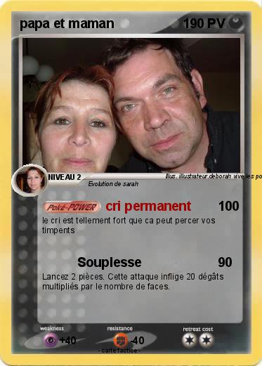 Pokemon papa et maman