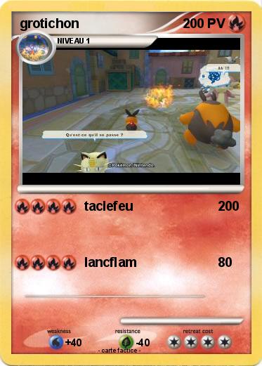 Pokemon grotichon
