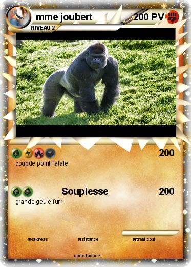 Pokemon mme joubert