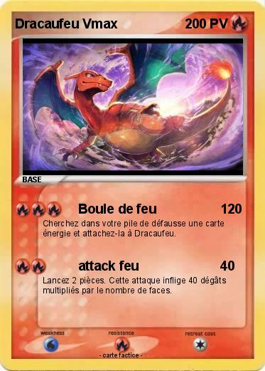Pokemon Dracaufeu Vmax