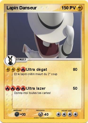 Pokemon Lapin Danseur