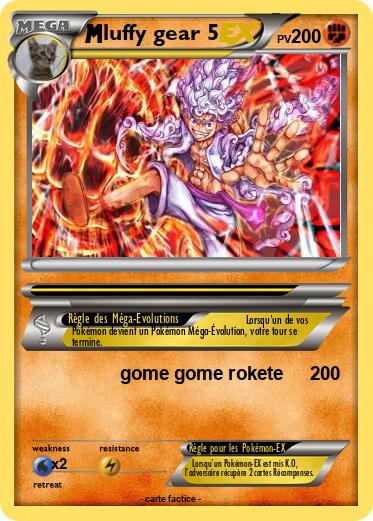 Pokemon luffy gear 5