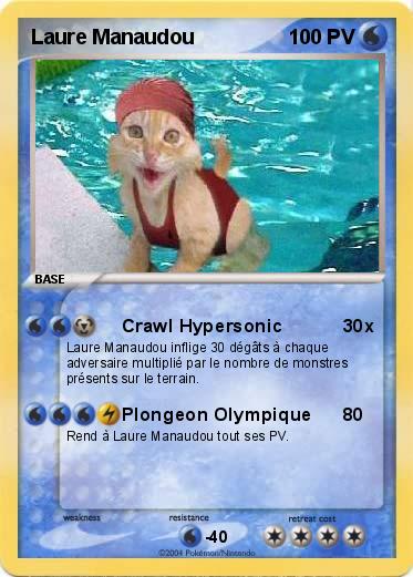 Pokemon Laure Manaudou