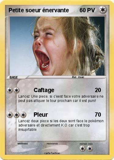 Pokemon Petite soeur énervante