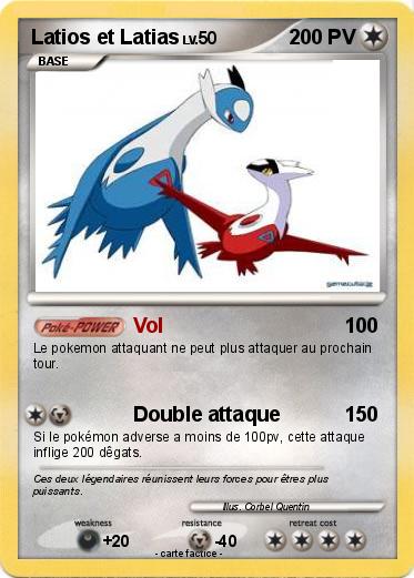 Pokemon Latios et Latias