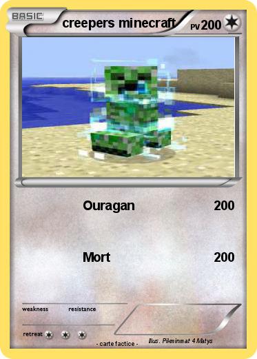 Pokemon creepers minecraft