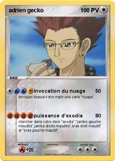 Pokemon adrien gecko