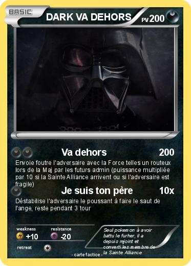 Pokemon DARK VA DEHORS