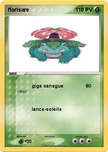 Pokemon florisare