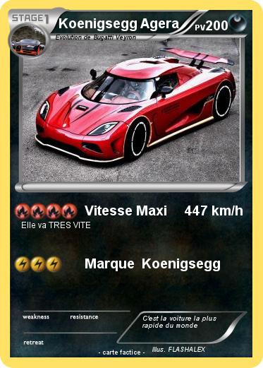 Pokemon Koenigsegg Agera