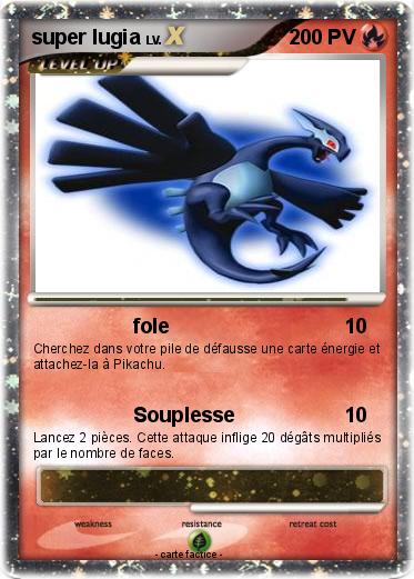 Pokemon super lugia