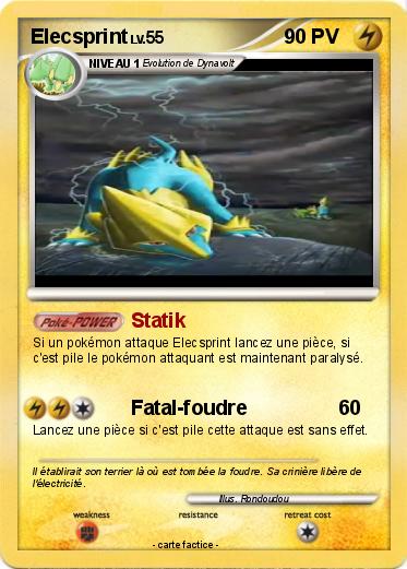 Pokemon Elecsprint