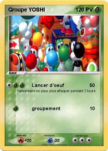 Pokemon Groupe YOSHI