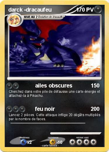 Pokemon darck -dracaufeu