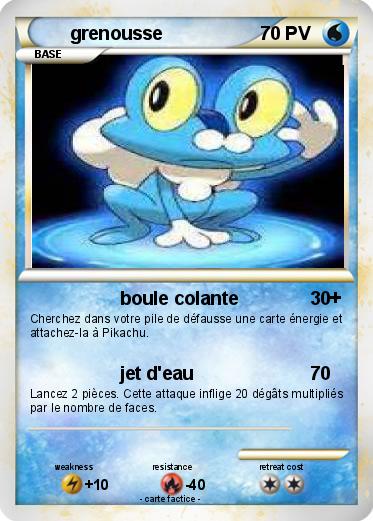 Pokemon grenousse