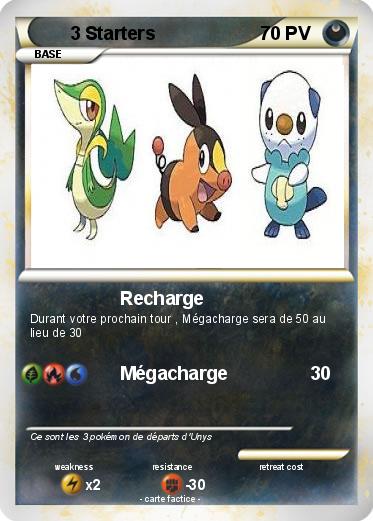 Pokemon 3 Starters