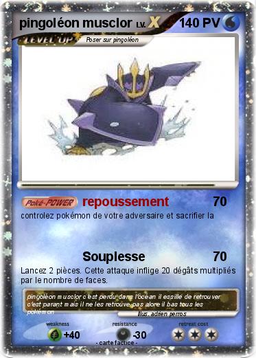 Pokemon pingoléon musclor