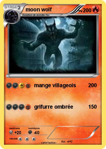 Pokemon moon wolf