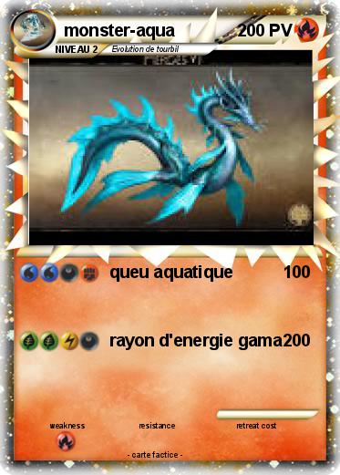 Pokemon monster-aqua