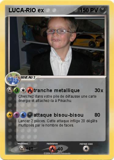 Pokemon LUCA-RIO ex 
