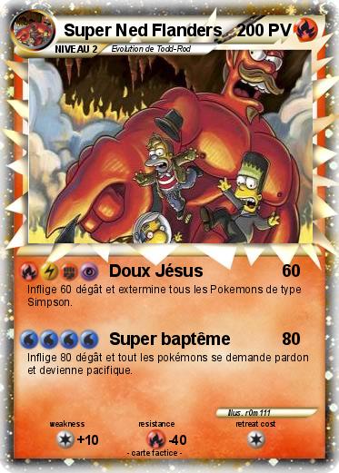 Pokemon Super Ned Flanders