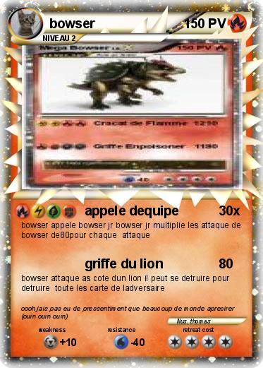 Pokemon bowser