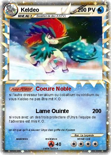 Pokemon Keldeo