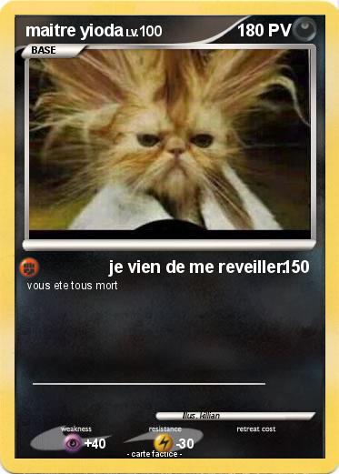 Pokemon maitre yioda