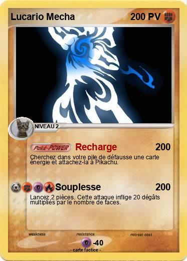 Pokemon Lucario Mecha