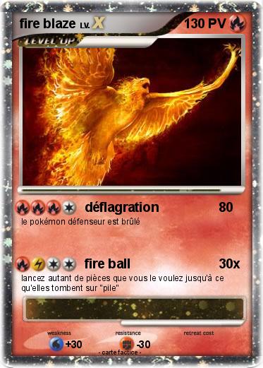 Pokemon fire blaze