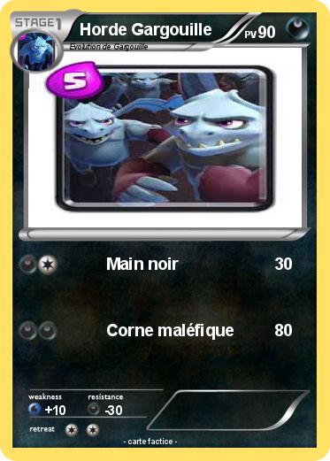 Pokemon Horde Gargouille