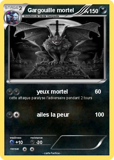 Pokemon Gargouille mortel