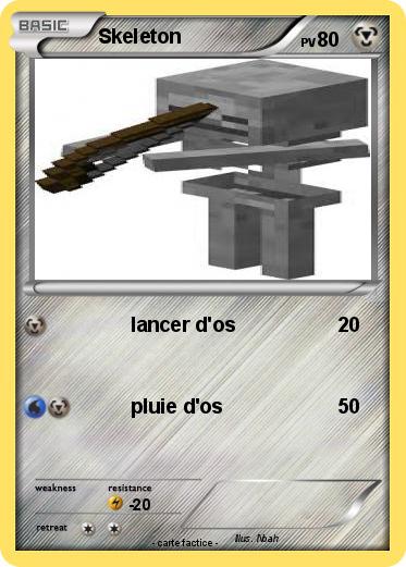 Pokemon Skeleton
