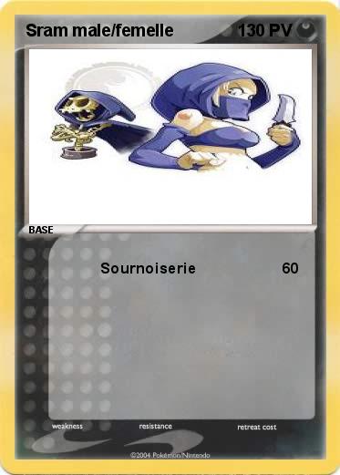 Pokemon Sram male/femelle