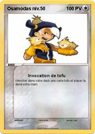 Pokemon Osamodas niv.50