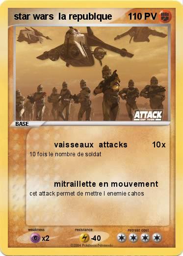 Pokemon star wars  la republque                                  