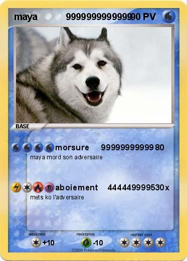 Pokemon maya           9999999999999